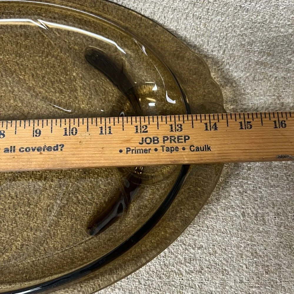 Vintage Pyrex Tree Of Life Footed Serving Platter